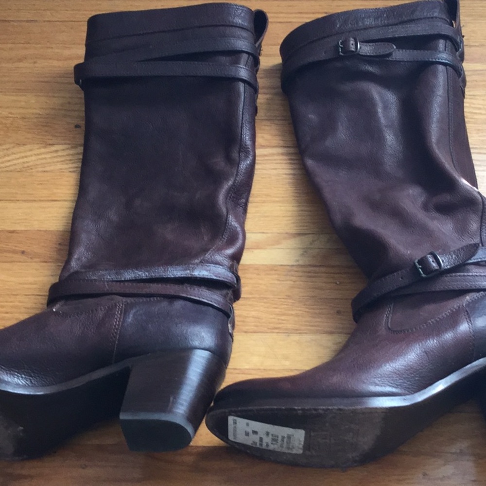 Frye 10m knee high leather pull on - Picture 8 of 8